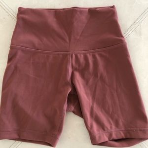 Lululemon 6”bike shorts